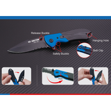 KING TONY Profi-Werkzeuge - Messer mit Klingensicherung 210 mm 794108A