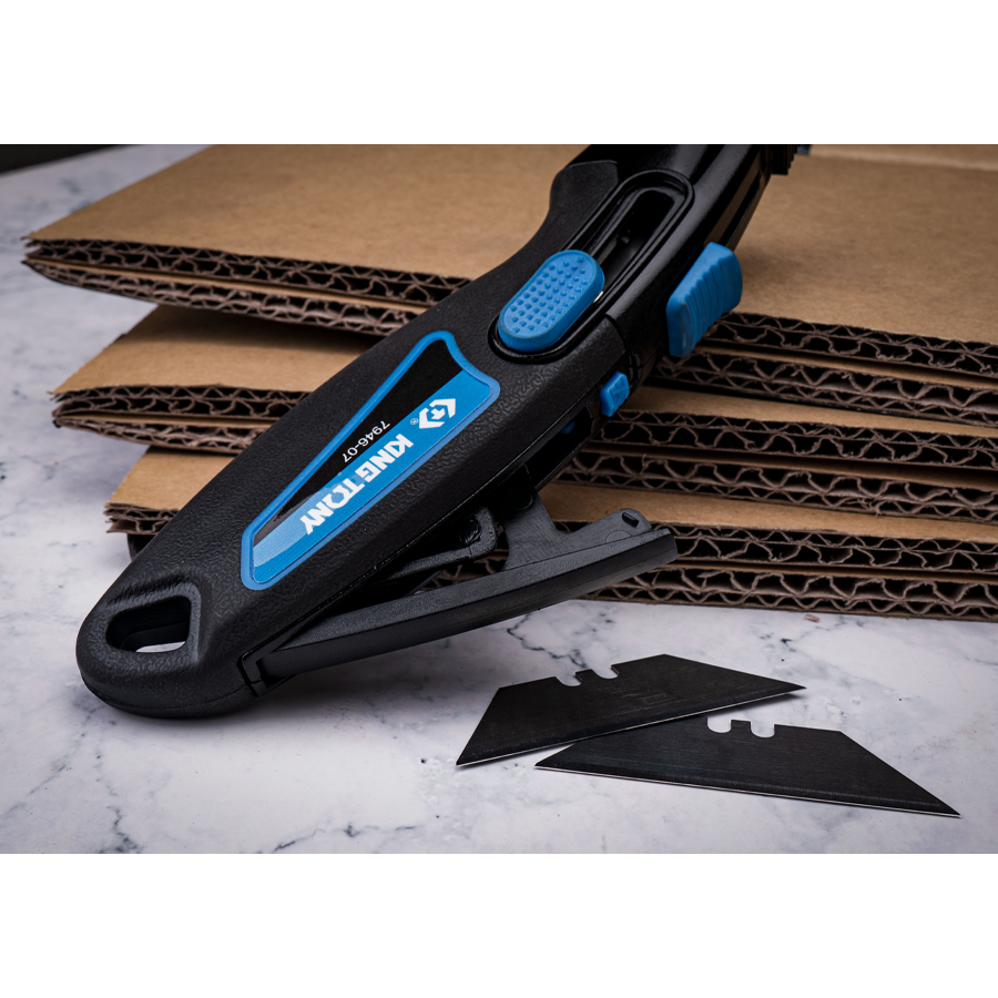 KING TONY Profi-Werkzeuge - Universal-Messer mit Abbrechklingen 794607