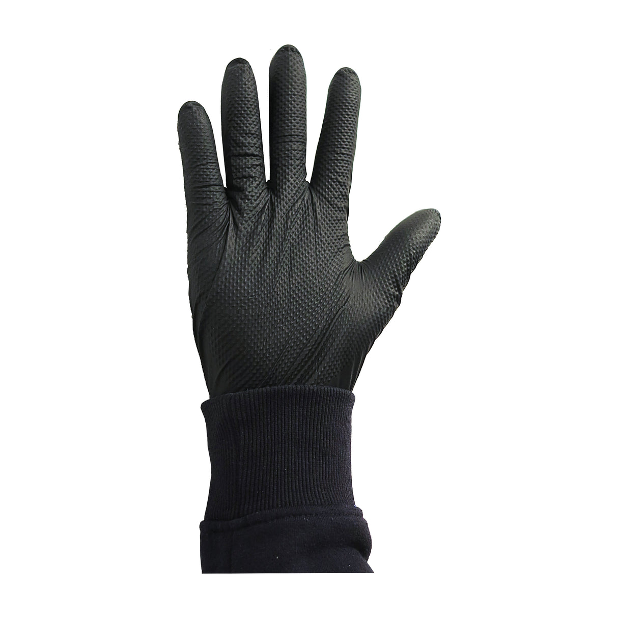 Kraftwerk Gogrip PRO Nitril-Handschuhe, Schwarz, XXL, 50 Stk