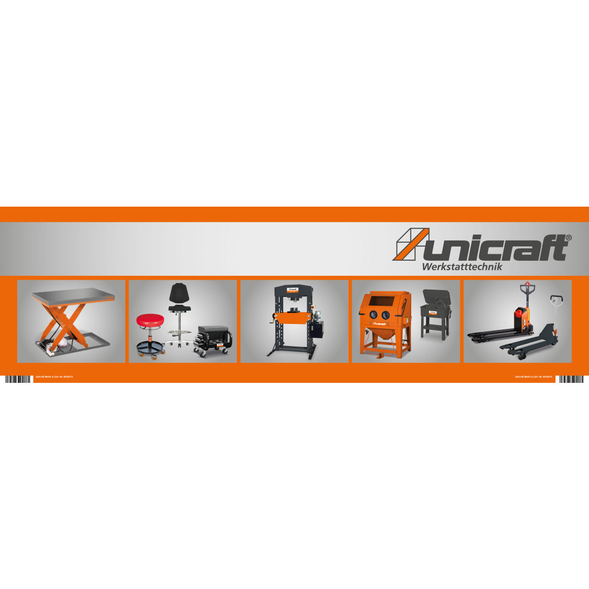 Stürmer Maschinen Backlitfolie Unicraft Motiv 4 Werkstatt - Art. 8150573
