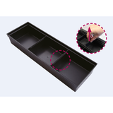 KING TONY Profi-Werkzeuge - Stauraumkisten 278 x 87 x 43 mm - 2 tlg. 84700011BS2