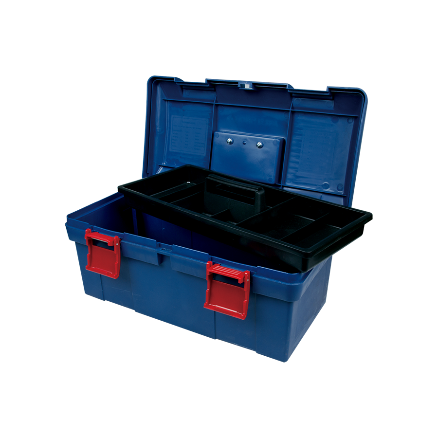 KING TONY Profi-Werkzeuge - Kunststoff-Werkzeugkiste 87407M