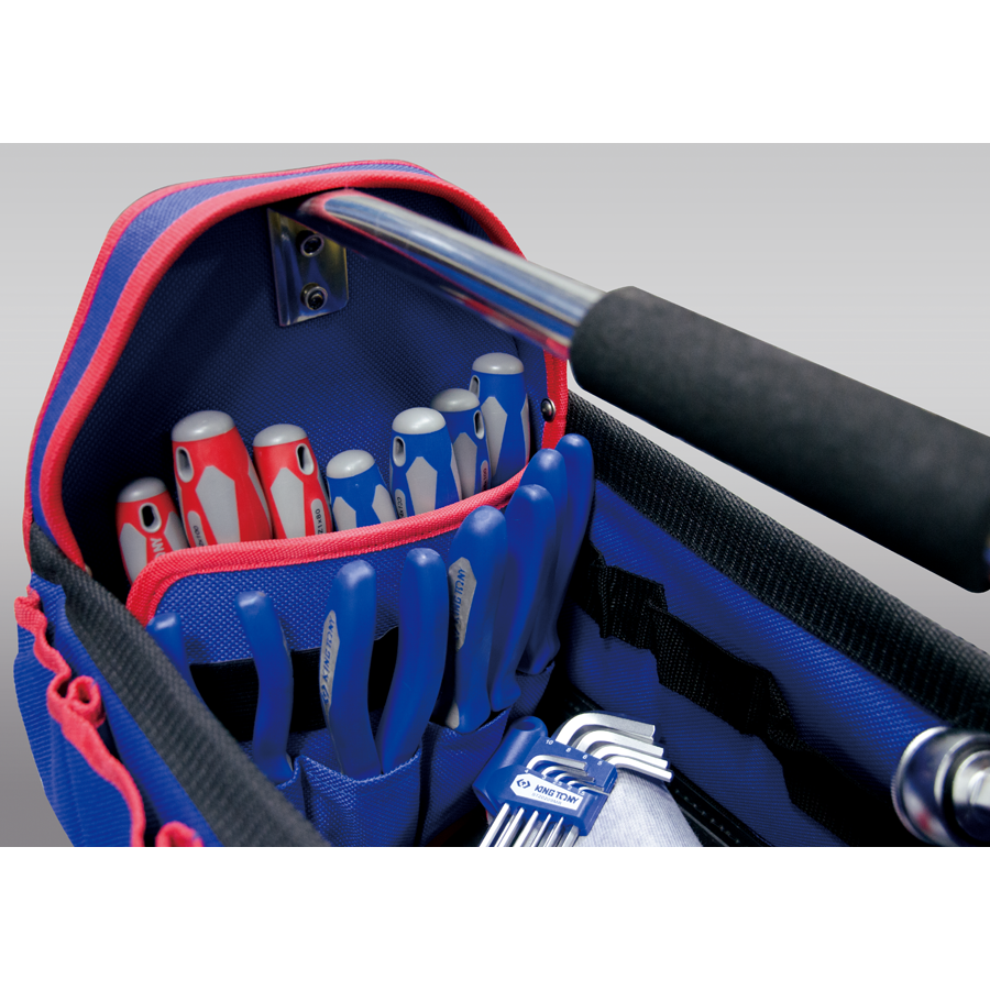 KING TONY Profi-Werkzeuge - Werkzeugkiste aus Stoff 87711C