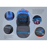 KING TONY Profi-Werkzeuge - Rucksack 490x350x210mm 87723B