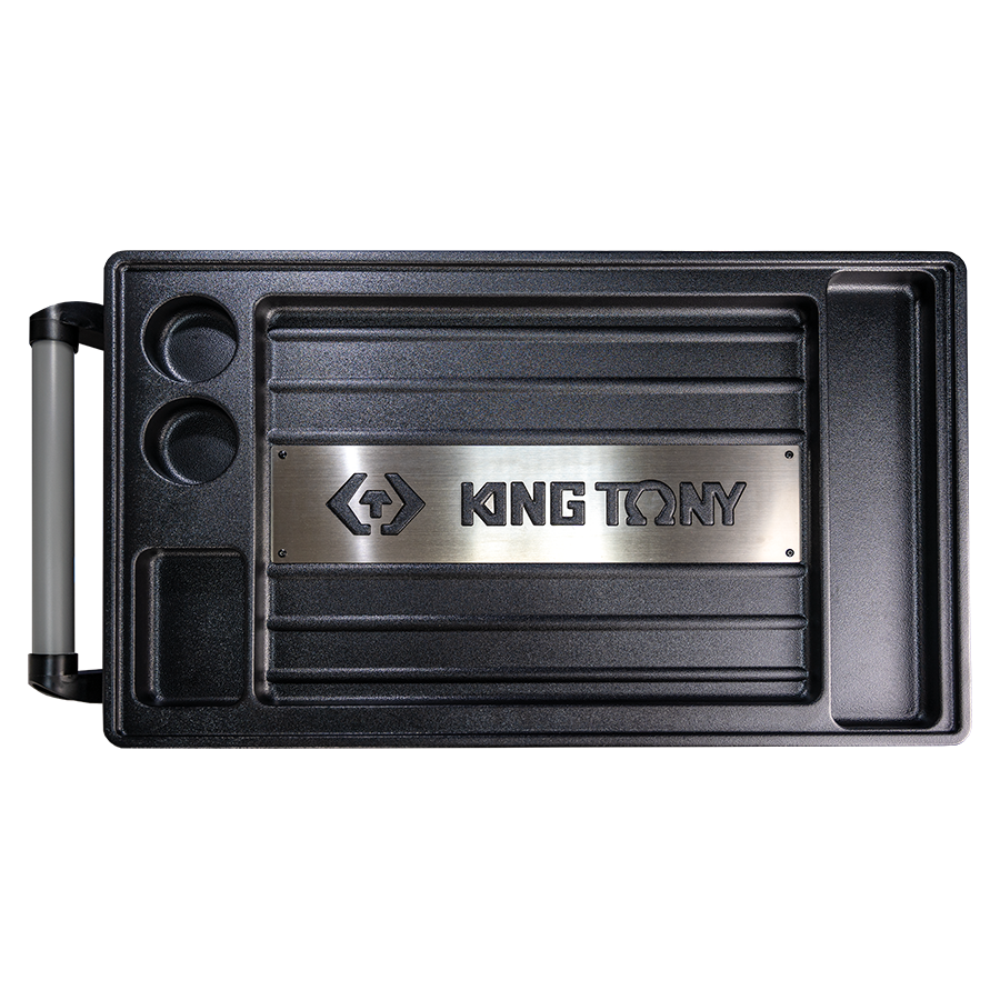 KING TONY Profi-Werkzeuge - Werkzeugwagen mit 6 Schubladen - Grau 87G386BAG