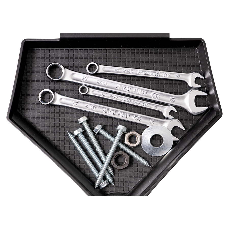 KING TONY Profi-Werkzeuge - Mobiler Werkhocker 87H32AB