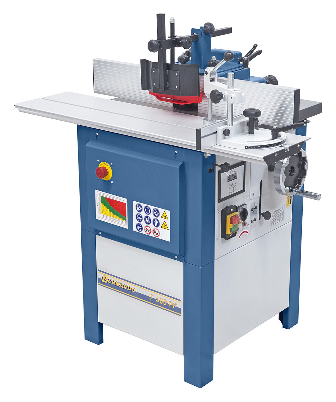 BERNARDO Tischfräsmaschine mit Formattisch – Modell T 500 PF - 230 V