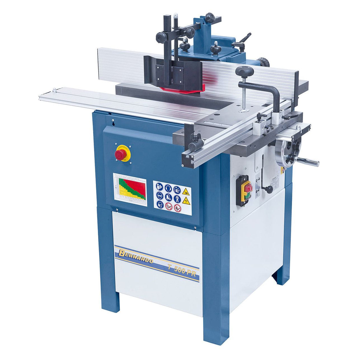 BERNARDO Tischfräsmaschine mit Rolltisch – Modell T 500 PR - 400 V