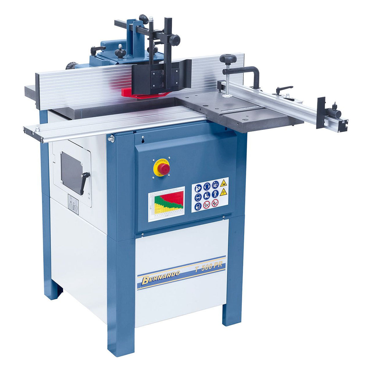 BERNARDO Tischfräsmaschine mit Rolltisch – Modell T 500 PR - 400 V