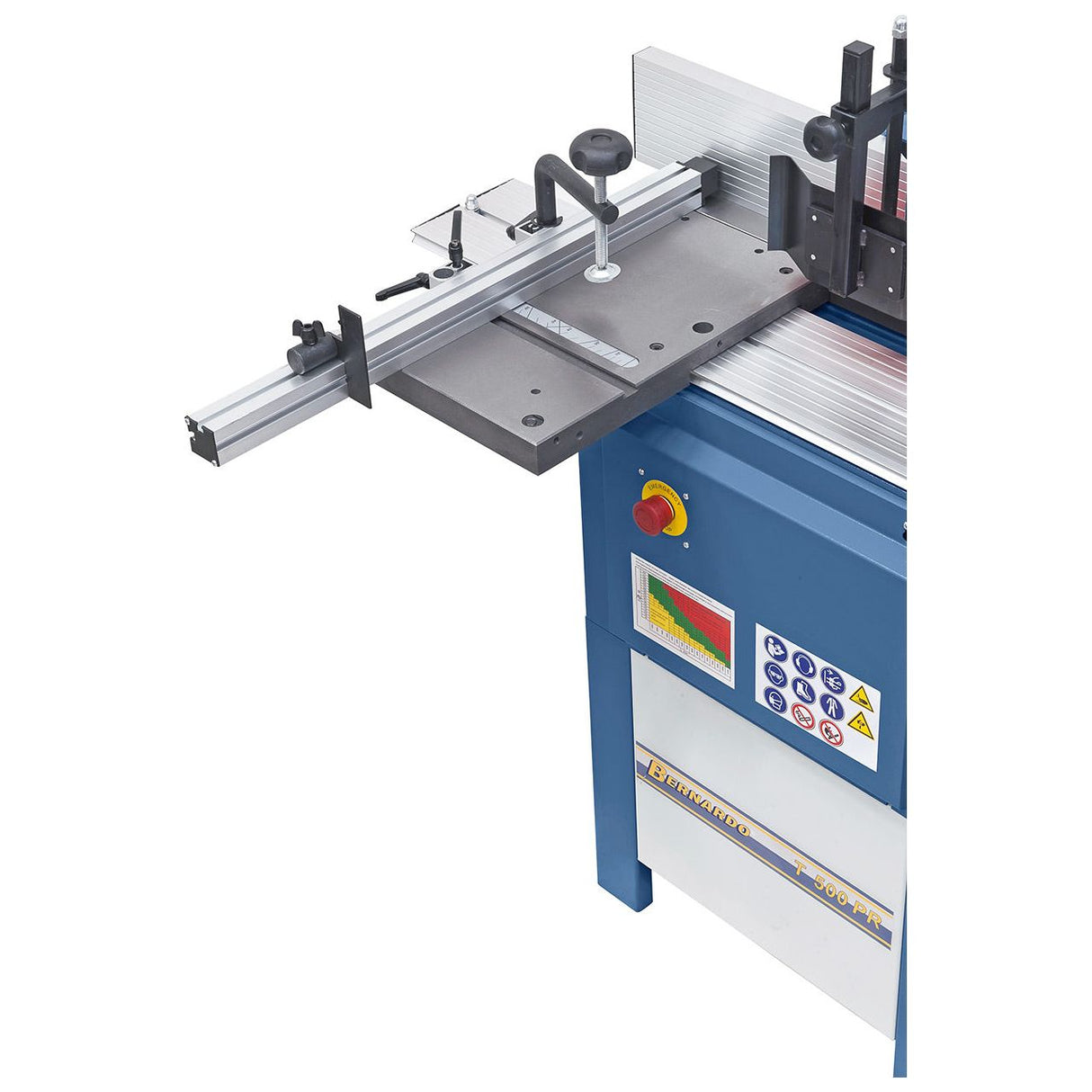 BERNARDO Tischfräsmaschine mit Rolltisch – Modell T 500 PR - 400 V