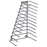 Kraftwerk Reck für Regal, für Doppelgabelringschlüssel, gross, H 20 B 42 T 16 cm