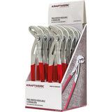 Kraftwerk Hightech Wasserpumpenzange 250 mm, Verkaufsdisplay mit 10 Stk