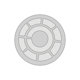 KING TONY Profi-Werkzeuge - 3-Komponenten-Hammer, austauschbare Enden, Alukopf - 32 mm 784232PAT