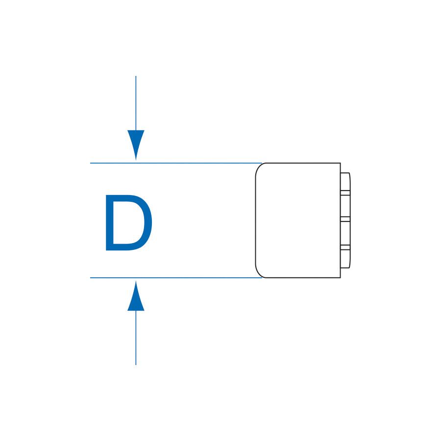 KING TONY Profi-Werkzeuge - Schonhammer, austauschbare Enden, Hickorystiel, Stahlkopf - 32 mm 784232PIH