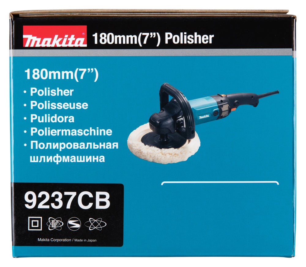 Makita Rotationsschleifer 1.200 W – handlich, kraftvoll & präzise regelbar - 9237CB