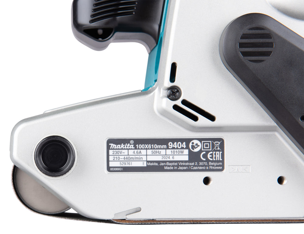 Makita Bandschleifer | 1.010 W Motor & hohe Abtragleistung - 9404J