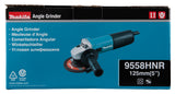 Makita Winkelschleifer | 840 W Motor, 125 mm Scheiben & Wiederanlaufschutz - 9558HNRG