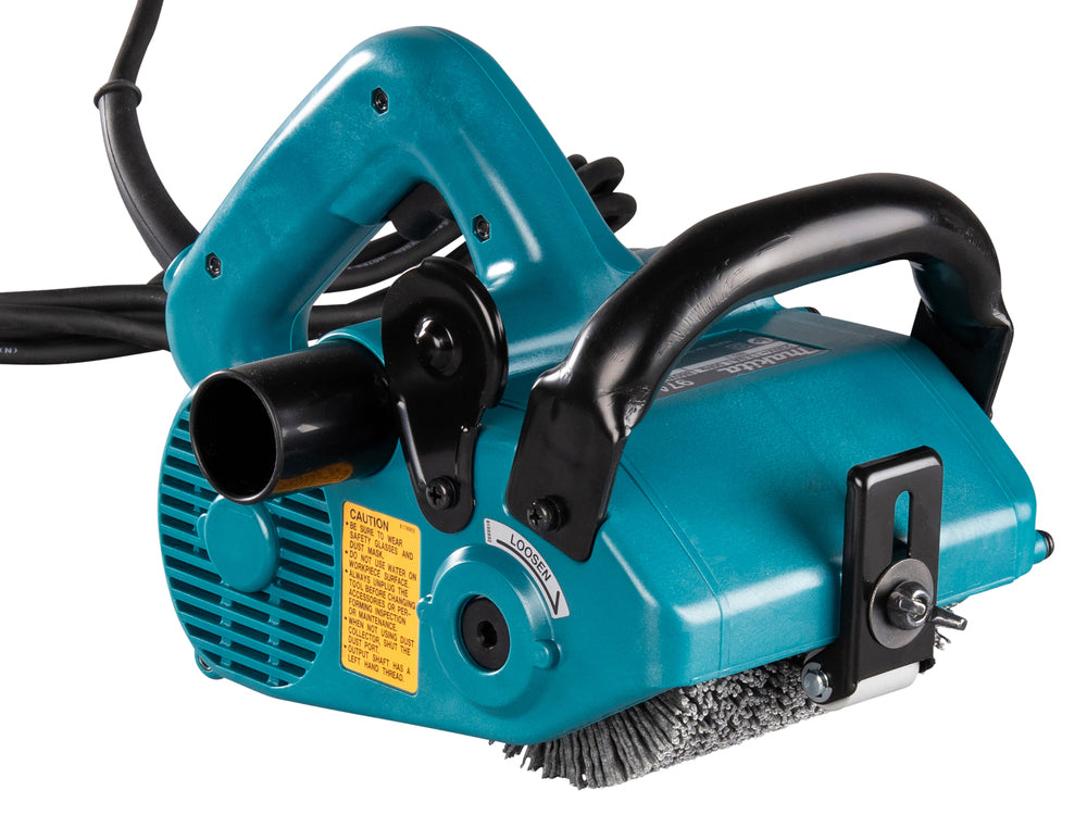 Makita Bürstenschleifer | 860 W Leistung für Schleifen, Polieren & Rostentfernung - 9741