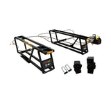 KROFtools Mobile Hebebühne 2500kg 90mm flach - KFZ Mobile Auto Hebebühne mit Fernbedienung - 9813 - ohne Hydrauliköl geliefert