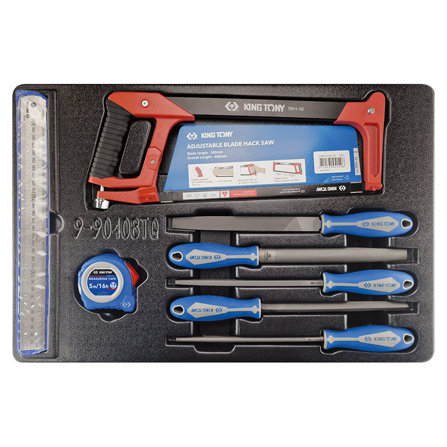 KING TONY Profi-Werkzeuge - Werkzeugmodul-Set - 8  tlg. 990408TQ