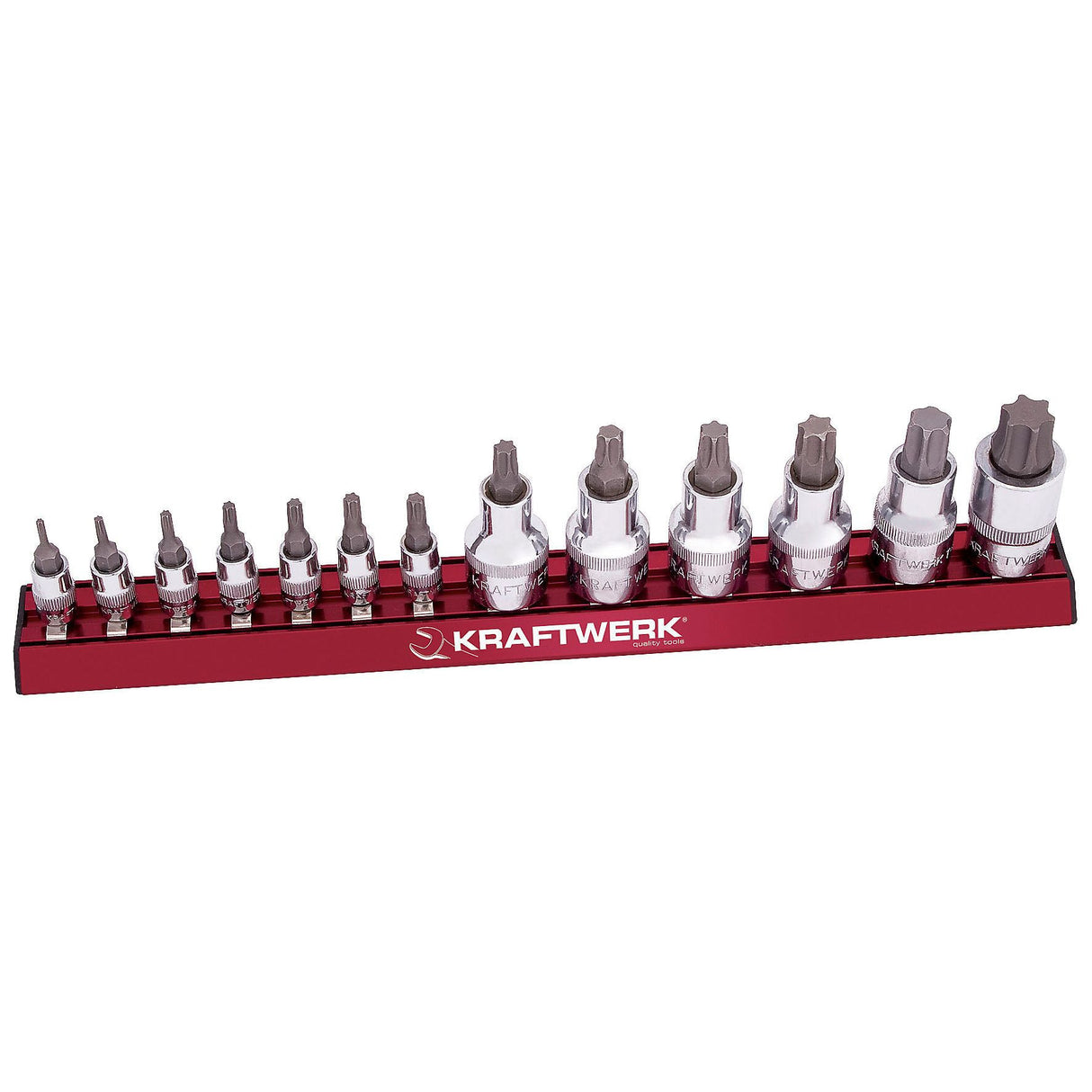 Kraftwerk MAGALU 13-tlg. TX-Bit-Steckschlüsseleinsätze-Satz