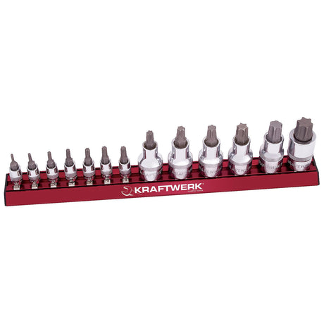 Kraftwerk MAGALU 13-tlg. TX-Bit-Steckschlüsseleinsätze-Satz