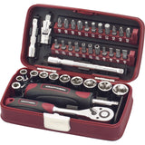 Kraftwerk PRO LINE 38-t. Steckschlüsselsatz 1/4"