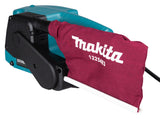 Makita Bandschleifer 76 mm – 650 W Motor, variable Geschwindigkeit, leiser Betrieb - 9911J