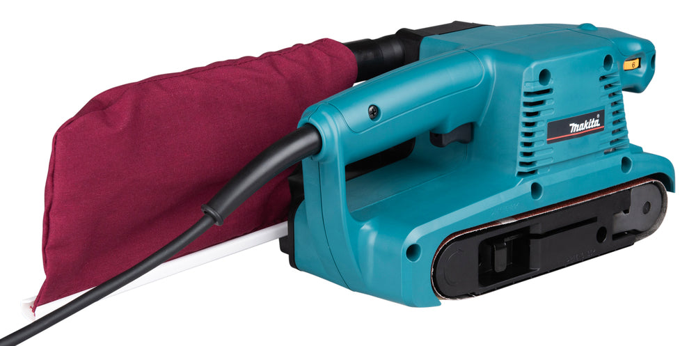 Makita Bandschleifer 76 mm – 650 W Motor, variable Geschwindigkeit, leiser Betrieb - 9911J