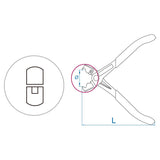 KING TONY Profi-Werkzeuge - Schlauch-Klemmzange 9AA15
