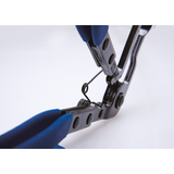 KING TONY Profi-Werkzeuge - Gebogene Schlauchklemmenzange - 225 mm 9AA31