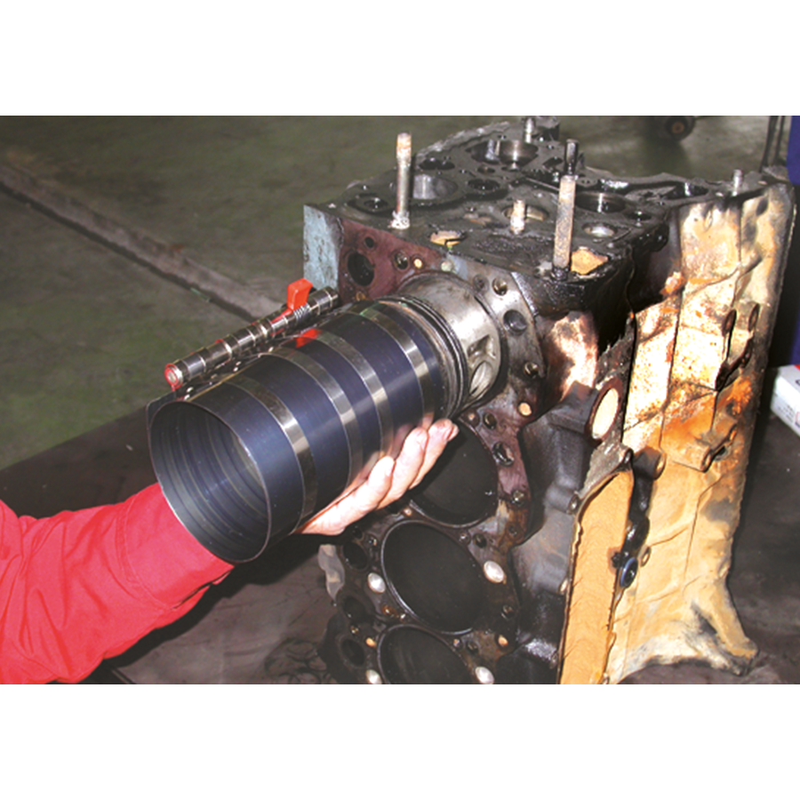 KING TONY Profi-Werkzeuge - Kolbenringkompressor - 57-125 mm 9AC12532