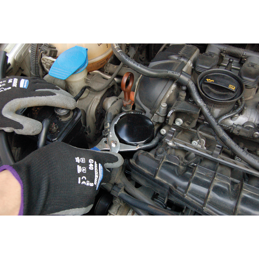 KING TONY Profi-Werkzeuge - Verstellbare Ölfilterzange - 60-90 mm 9AE7190