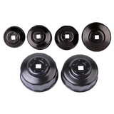 KING TONY Profi-Werkzeuge - 3/8" Ölfilterschlüssel, 15-Kant - 74 + 76 mm 9AE27476