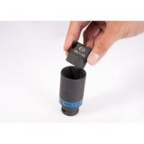 KING TONY Profi-Werkzeuge - 3/8" Steckschlüssel für Lambdasonden H30*24mm 9AJ014 9AJA024