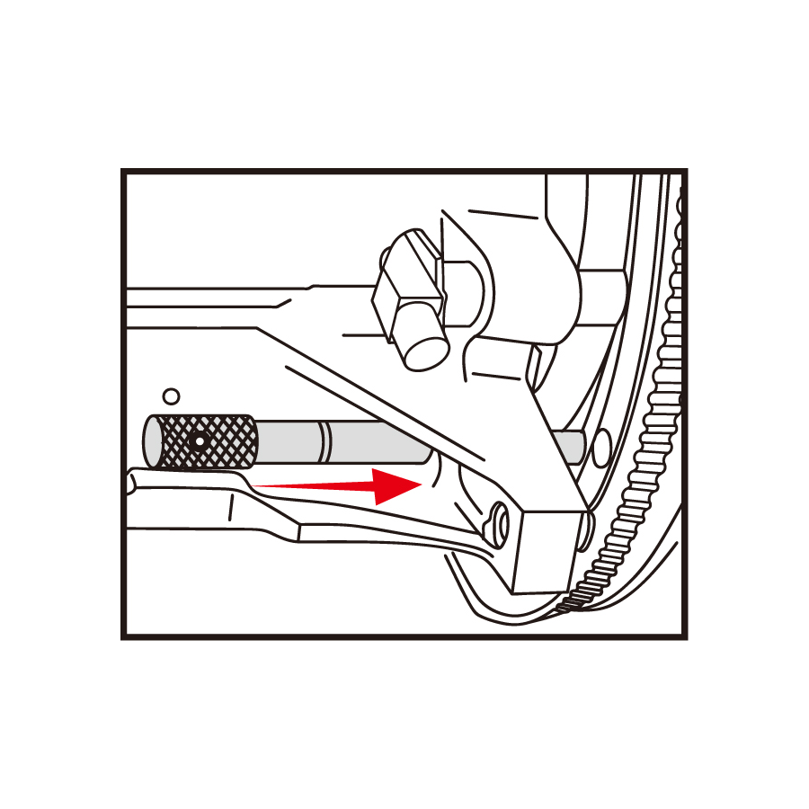 KING TONY Profi-Werkzeuge - Steuerzeiten-Einstellset für Benzinmotoren BMW 9AT1003