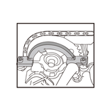 KING TONY Profi-Werkzeuge - Steuerzeiten-Einstellset für Benzinmotoren SUZUKI VAUXHALL / OPEL 9AT1004