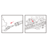 KING TONY Profi-Werkzeuge - Steuerzeiten-Einstell-Set für BMW Doppel-VANOS-Benzinmotoren 9AT1009