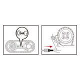 KING TONY Profi-Werkzeuge - Steuerzeiten-Einstell-Set für BMW Doppel-VANOS-Benzinmotoren 9AT1009