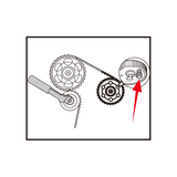 KING TONY Profi-Werkzeuge - Steuerzeiten-Einstell-Set für Benzin- und Dieselmotoren VW GRUPPE 9AT1012