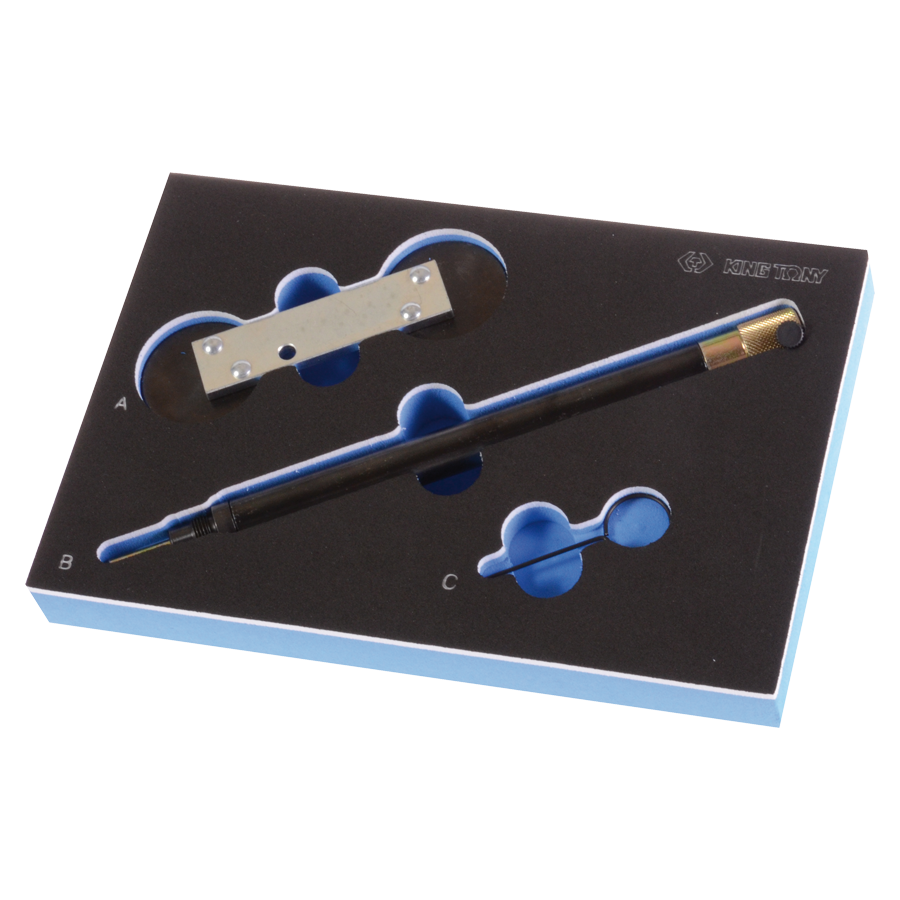 KING TONY Profi-Werkzeuge - Steuerzeiten-Einstellwerkzeug-Set für Doppel-Nockenwellen-Motoren 9AT1103