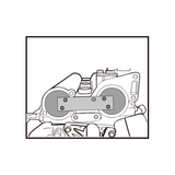 KING TONY Profi-Werkzeuge - Steuerzeiten-Einstellwerkzeug-Set für Doppel-Nockenwellen-Motoren 9AT1103