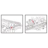 KING TONY Profi-Werkzeuge - Steuerzeiten-Einstell-Set für Benzinmotoren BMW 9AT1106