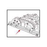KING TONY Profi-Werkzeuge - Steuerzeiten-Einstell-Set für Benzinmotoren BMW 9AT1303