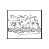 KING TONY Profi-Werkzeuge - Steuerzeiten-Einstell-Set für Bezin- und Dieselmotoren mit Doppel-Noc 9AT1406E