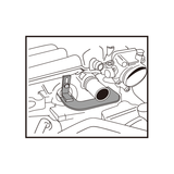 KING TONY Profi-Werkzeuge - Zahnriemen-Arretiersatz für Benzinmotoren 2.0 16v IDE-F5R RENAULT 9AT1A03