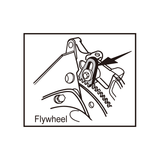 KING TONY Profi-Werkzeuge - Schwungrad-Arretier-Kit LANCIA FIAT 9AT1E01