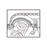 KING TONY Profi-Werkzeuge - Steuerzeiten-Einstellset für Dieselmotoren SUZUKI VAUXHALL / OPEL 9AT2004