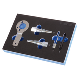 KING TONY Profi-Werkzeuge - Steuerzeiten-Einstell-Set für Dieselmotoren VAUXHALL/OPEL / SAAB 9AT2005