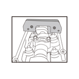 KING TONY Profi-Werkzeuge - Steuerzeiten-Einstell-Set, Diesel BMW/MINI/LAND ROVER/VAUXHALL/OPEL 9AT2106